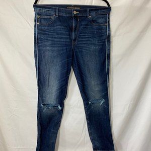 Express Women's Cropped Legging High Rise Jeans - 10